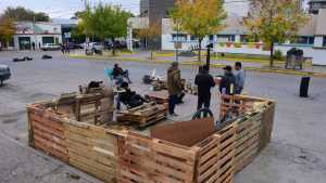 Ya cumplió diez días el acampe de la policía de Río Negro en pleno centro de Roca