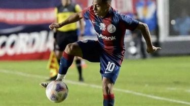 El Perrito Barrios es la carta de gol del Ciclón.