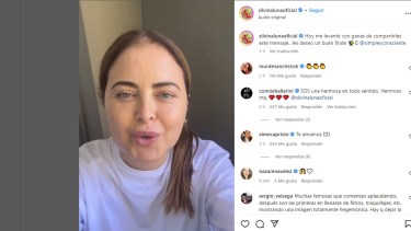 El emotivo posteo de Silvina Luna. 