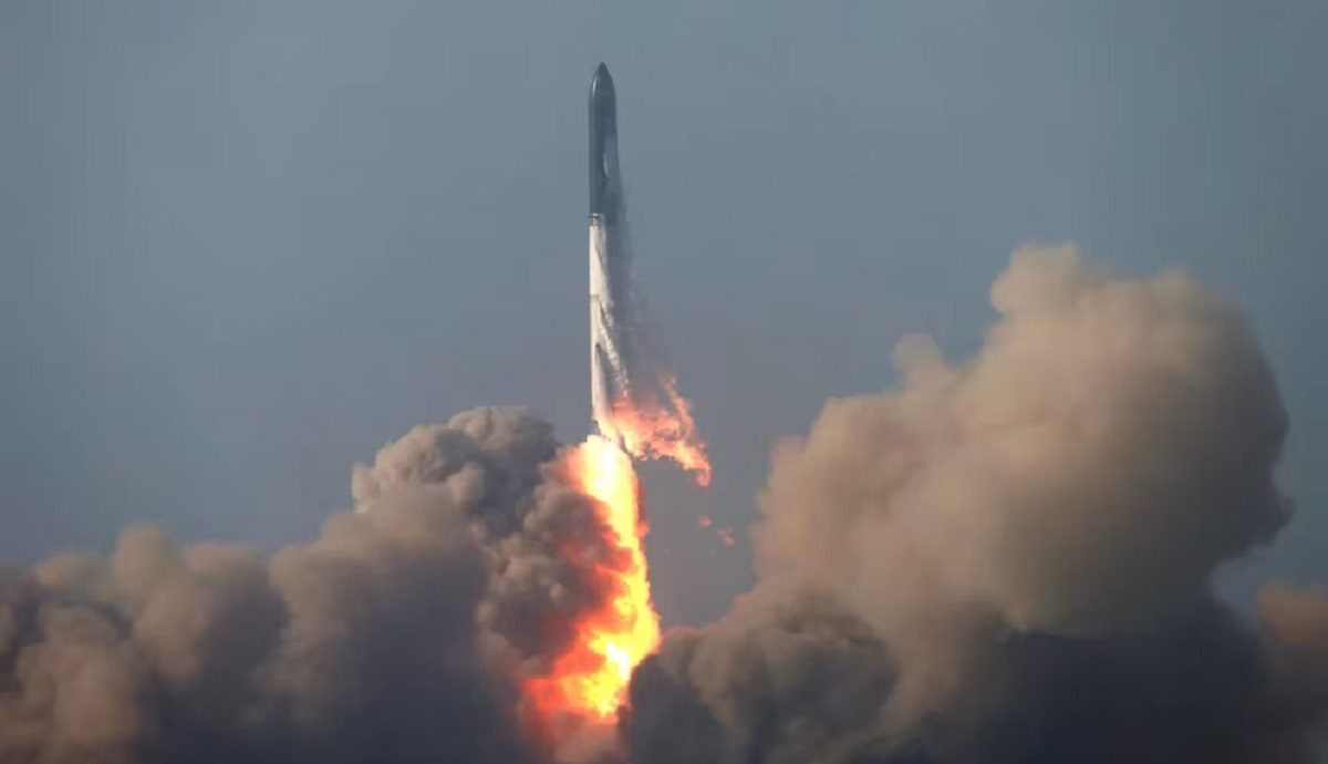 Había mucha expectativa en el lanzamiento de Starship, para conocer sus capacidades en el aire. Foto: Reuters.-