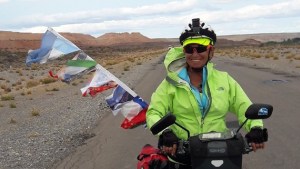 Viajar sin límites: tiene 73 años, es de Río Negro y sigue sumando kilómetros en su bicicleta