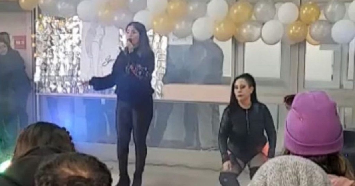 El video del baile de twerk en un centro de salud de Chile se viralizó de inmediato.-