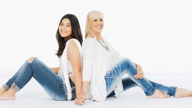 Valeria Lynch y Tais Robles tenían una cercana relación, a pesar de la separación de la pareja con Cau Bornes. Foto: gentileza Caras.-