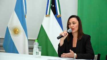 La ministra de seguridad y justicia iba a visitar Fernández Oro ayer.
Foto: Marcelo Ochoa