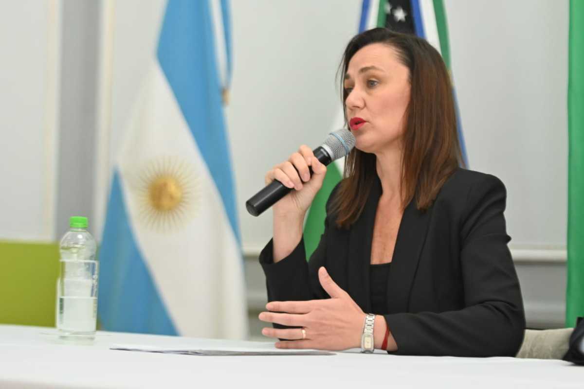 Betiana Minor, ministra de Seguridad de Río Negro. Foto Archivo Marcelo Ochoa