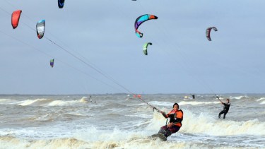 Semana Santa 2023 en El Cóndor con el viento como protagonista