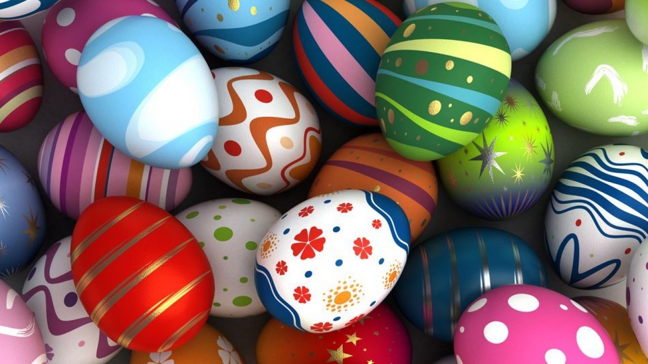 Los huevos de pascua son los preferidos de los niños en la Semana Santa.-