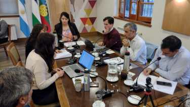 La comisión legislativa se reunió esta mañana. Foto: gentileza