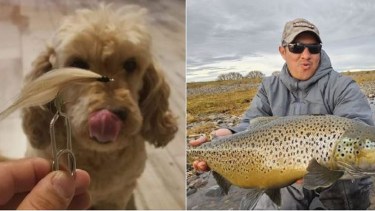 La banda de Limay Medio Desembocadura (LMD), tiene un campamento en esa zona durante toda la temporada. Fotos y video: @dieguito_hernandez.