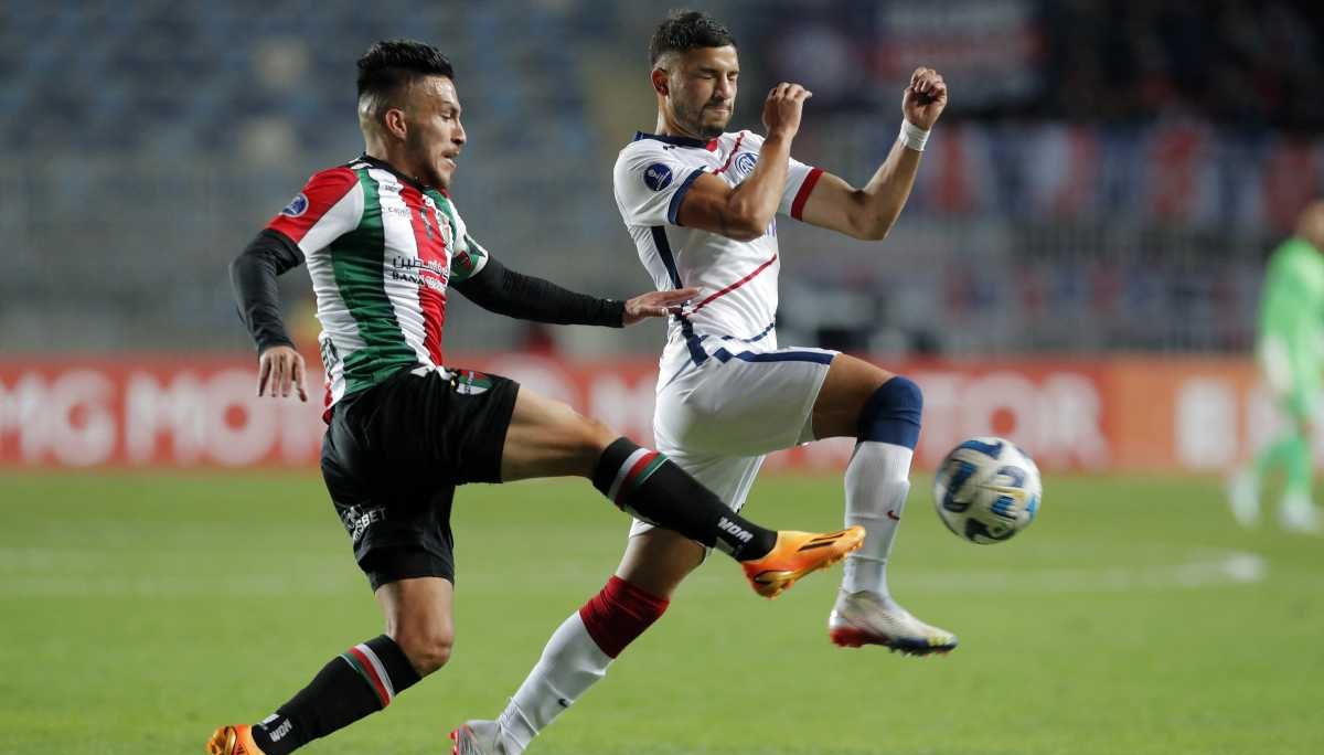 San Lorenzo sumó un buen punto contra Palestino en Chile. (Foto: AP)