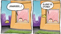 Imagen de «La mami» un tierno capítulo de la tira de Chelo Candia en el Voy