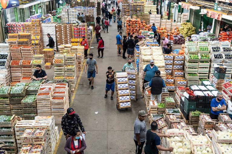 El Mercado Central de Buenos Aires.