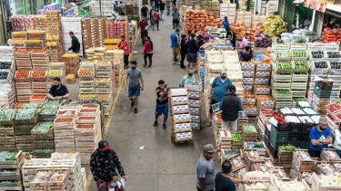 El Mercado Central de Buenos Aires.