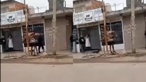 Le robaron la bicicleta, persiguió al ladrón a los golpes y lo metió dentro de un cesto de basura, en José C. Paz