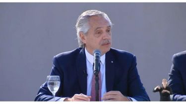 El mandatario se mostró conmovido durante un acto en Escobar.