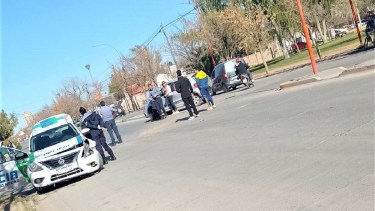 El hecho ocurrió cerca de las 14 de este viernes. Foto: Gentileza.