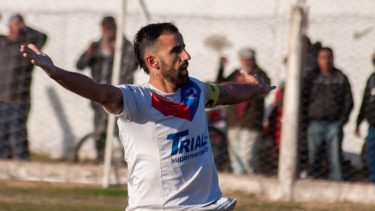 Martín Sánchez anotó 3 goles en el 8 a 0 de Unión a Alto Valle. (Foto: Gentileza El Mago de la Patagonia)