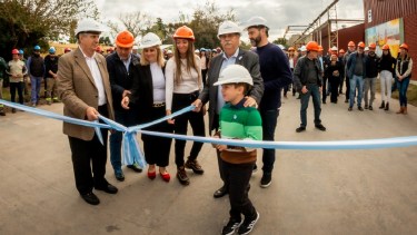 Inauguración de la nueva planta de Sinteplast en San Luis.