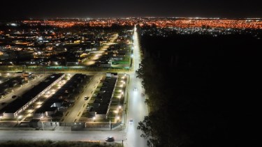 Ingreso por calle Maestro Espinosa. Foto: gentileza municipalidad de Cipolletti. 