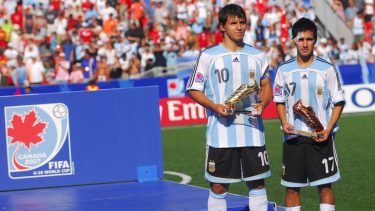 Agüero fue el goleador y el mejor jugador del Mundial Sub 20 de 2007.