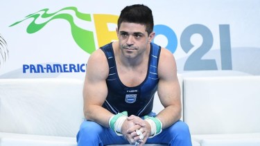 El gimnasta fue denunciado por la madre de una del gimnasio de Molinari. 