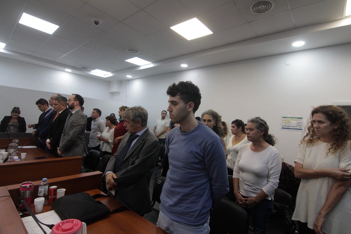 El jurado popular halló culpable a Ramiro Gutiérrez en su veredicto. Foto: Oscar Livera.