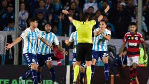 Las polémicas de Racing – Flamengo: penal no cobrado y dos expulsiones