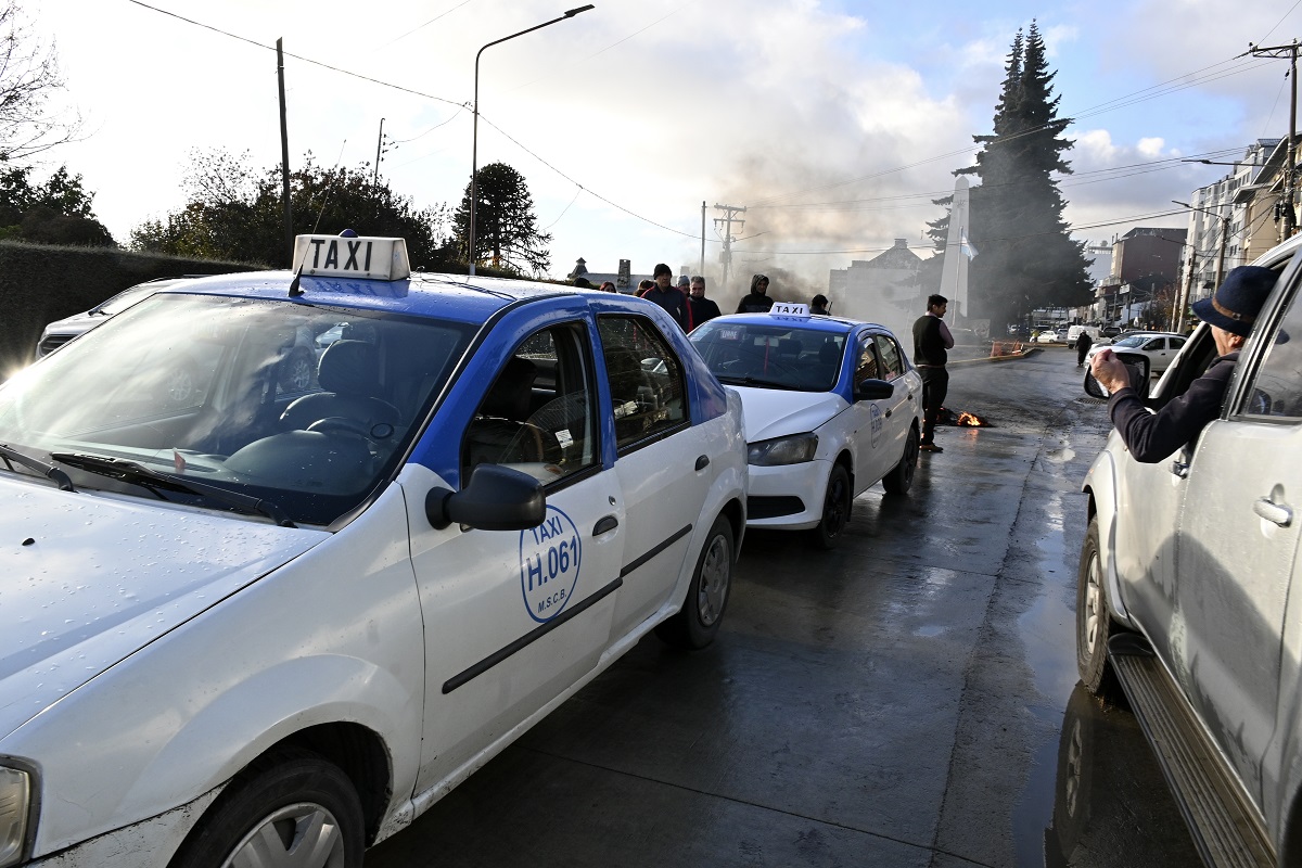 Los taxistas quiere un aumento tarifario en Bariloche. Archivo