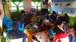 Veteranos de Malvinas de Río Negro lanzaron una colecta solidaria para las familias de la Línea Sur