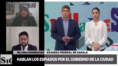 Silvina Domínguez y Pablo Matkovic, en la TV Pública ampliaron detalles del espionaje ilegal. (Captura)