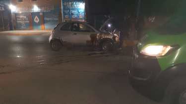 El hombre no tuvo heridas graves. Foto: Gentileza.