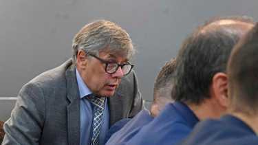 Martín Segovia, uno de los defensores de Ramiro Gutiérrez aseguró tener un pico de presión. (Foto Florencia Salto) 