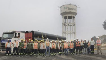 El objetivo es que el gasoducto esté operativo a partir del 20 de junio.