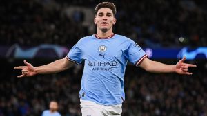 Con uno de Julián Álvarez, Manchester City goleó al Real Madrid y pasó a la final de la Champions League
