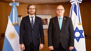 La Cancillería argentina repudió el lanzamiento de misiles realizado por Israel. 