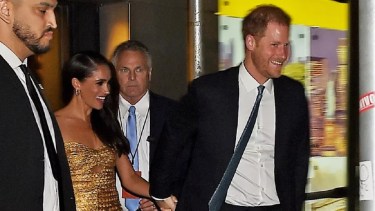 Harry y Meghan Markle aseguran que, desde que no tienen seguridad, su vida se expuso mucho más. Foto: MEGA/GC Images.-