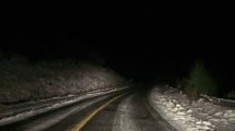 Imagen de Paso Samoré y Ruta 40 al sur de Bariloche presentan hielo y piden extrema precaución