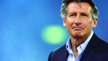 Sebastian Coe, presidente de la Federación Internacional de Atletismo. 