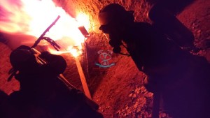 Se incendió una vivienda en Roca: uno de los propietarios tuvo que ser trasladado al hospital