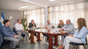 Integrantes del directorio brindaron detalles del proyecto de ampliación a la intendenta Maria Emilia Soria. (Foto: Gentileza)