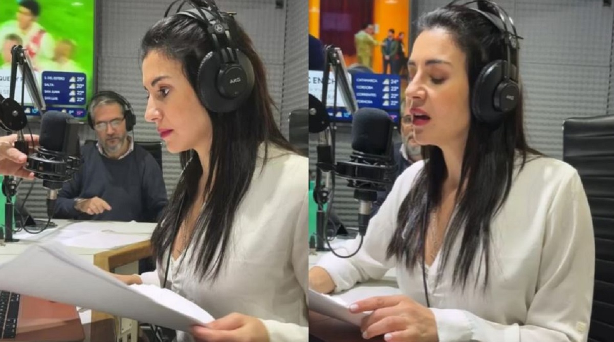 Marcela Pagano retomó sus tareas periodísticas en Radio del Plata.-