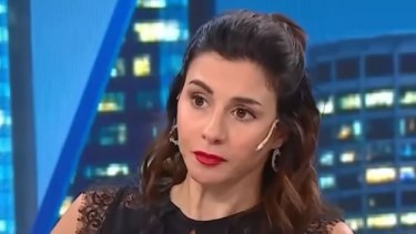 Marcela Pagano fue internada tras sus cruces con Martín Menem. 