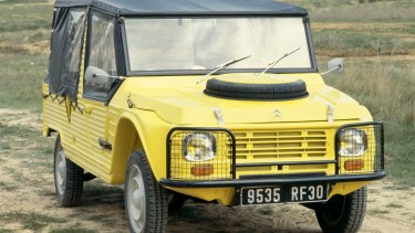 Citroën celebró los 55 años de creación del mítico modelo Mehari.