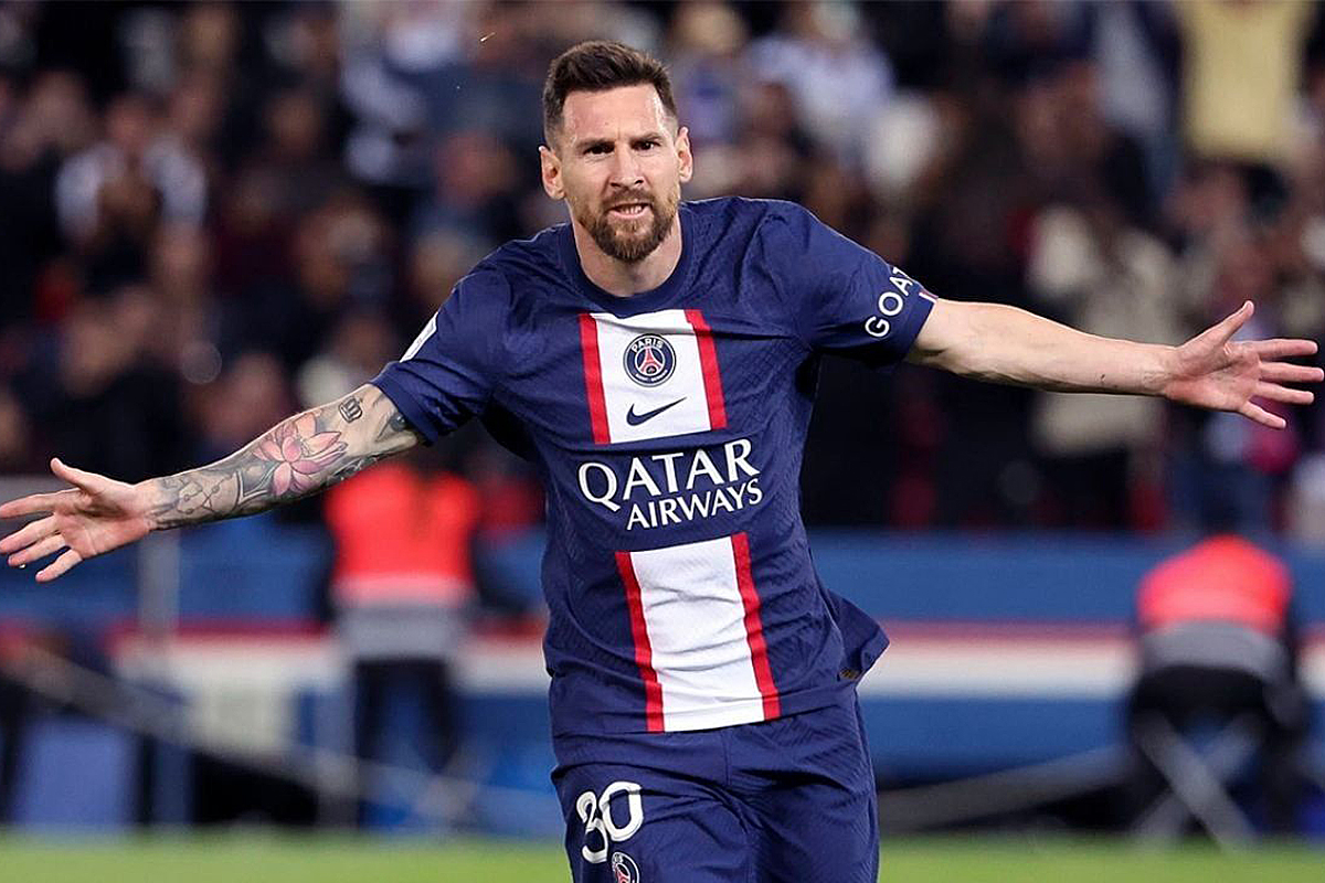Lionel Messi puede lograr éste sábado su tercer título con el PSG.