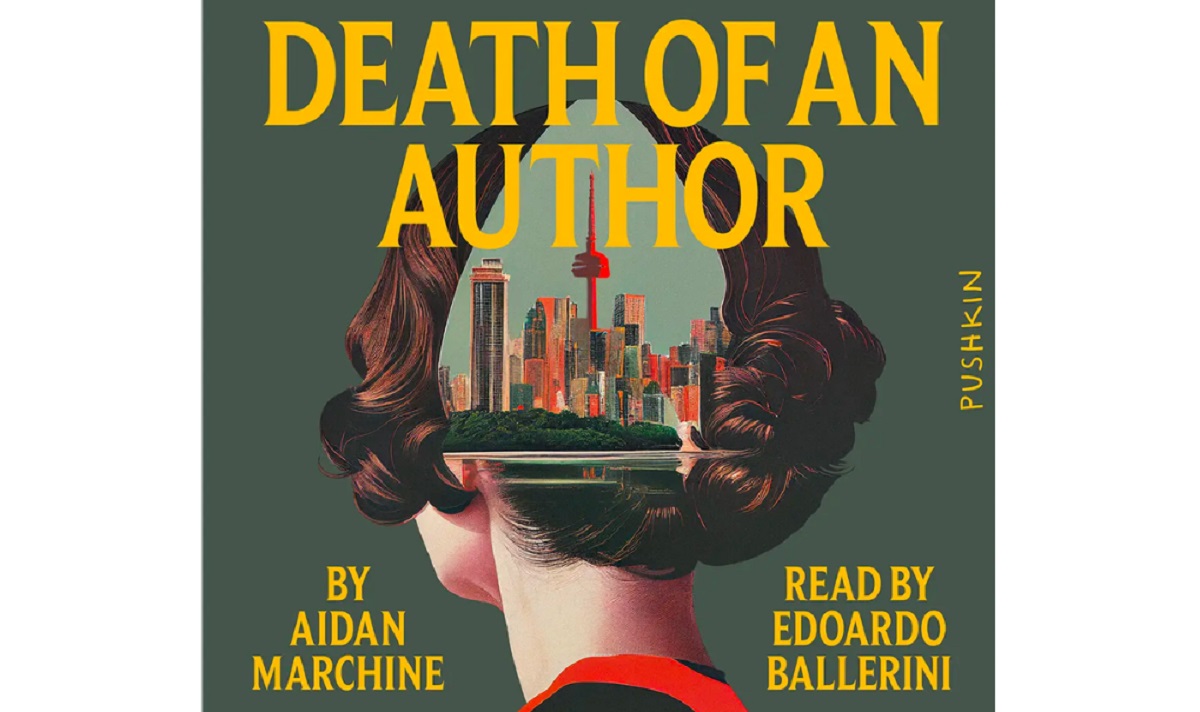 La tapa de "Muerte de un autor". 