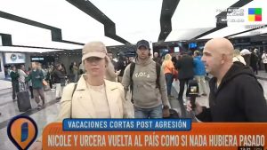 Nicole Neumann y Manu Urcera y una polémica actitud con un movilero de «Intrusos»