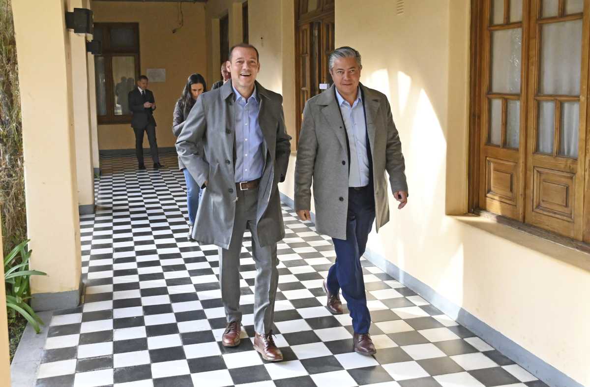 Con informe de transición en mano, Gutierréz se volverá a reunir con Figueroa. Foto: Florencia Salto