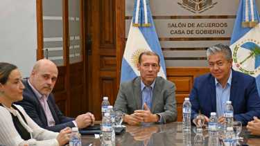 La última reunión de transición con Gutiérrez y Figueroa fue a fines de mayo. Foto: Florencia Salto.