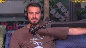 Abrupto final del programa de Nicolás Occhiato: se puso furioso y dejó el estudio de Luzu TV