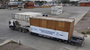 El Gobierno avanza con los trabajos para duplicar la capacidad del gasoducto Néstor Kirchner. (Foto: gentileza)